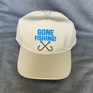Gone Fishing Trucker Hat – Snapback – Fishing Gift for Anglers